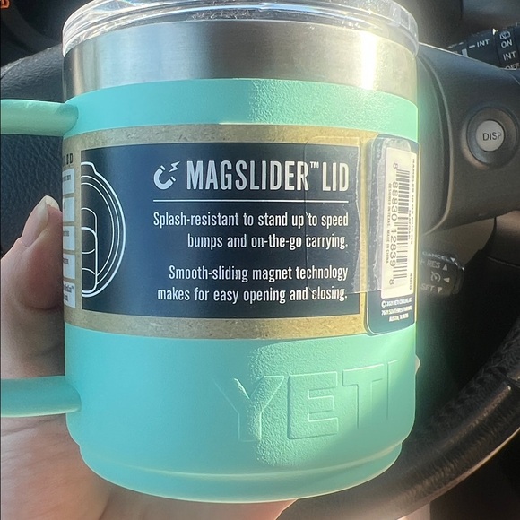 YETI Rambler Stainless Steel Mug ~ Seafoam Green ~ New! - Picture 3 of 8